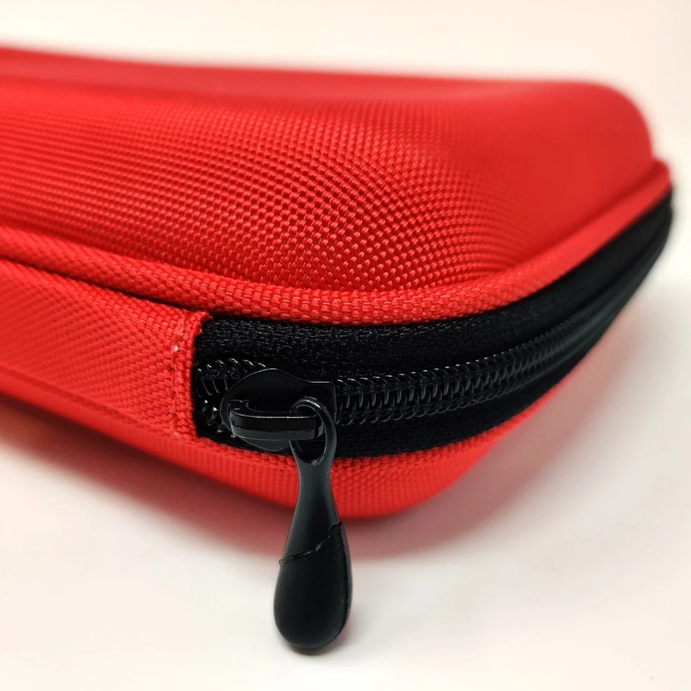 Cocoon Case w Grid It Insert Electronics Travel Case Red Zippered Business Trip